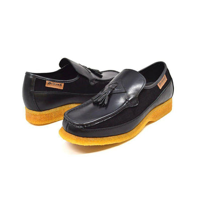 British Walkers Brooklyn Men's Leather and Suede Crepe Sole Slip On