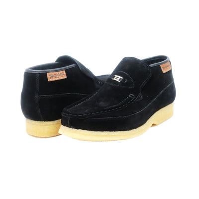 British Walkers BWB Men's Suede Slip On Chukka Boots with Crepe Sole Handcrafted Comfort and Classic Urban Style