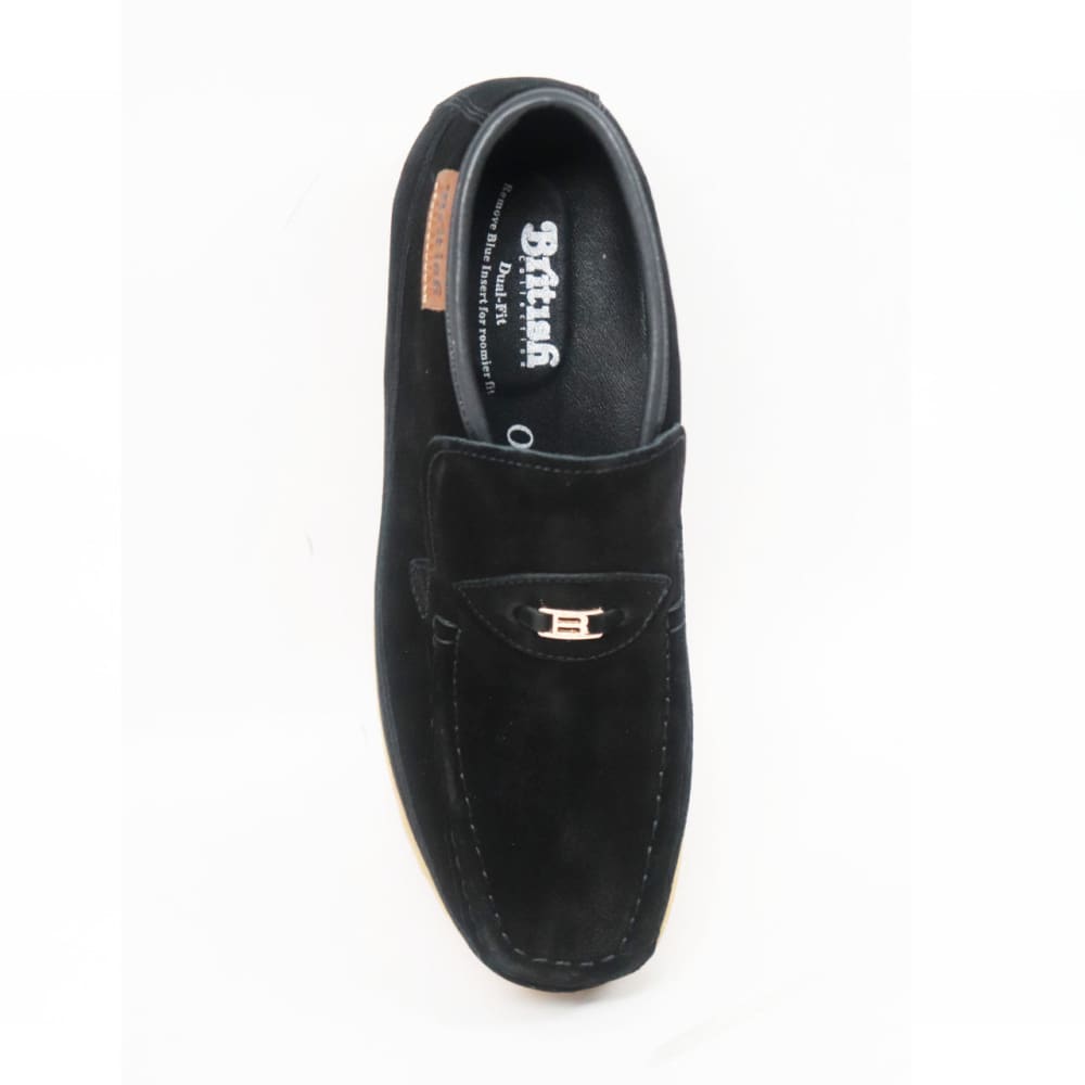 British Walkers BWB Men's Suede Slip On Chukka Boots with Crepe Sole Handcrafted Comfort and Classic Urban Style