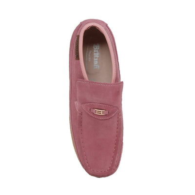 British Walkers BWB Men's Suede Slip On Chukka Boots with Crepe Sole Handcrafted Comfort and Classic Urban Style