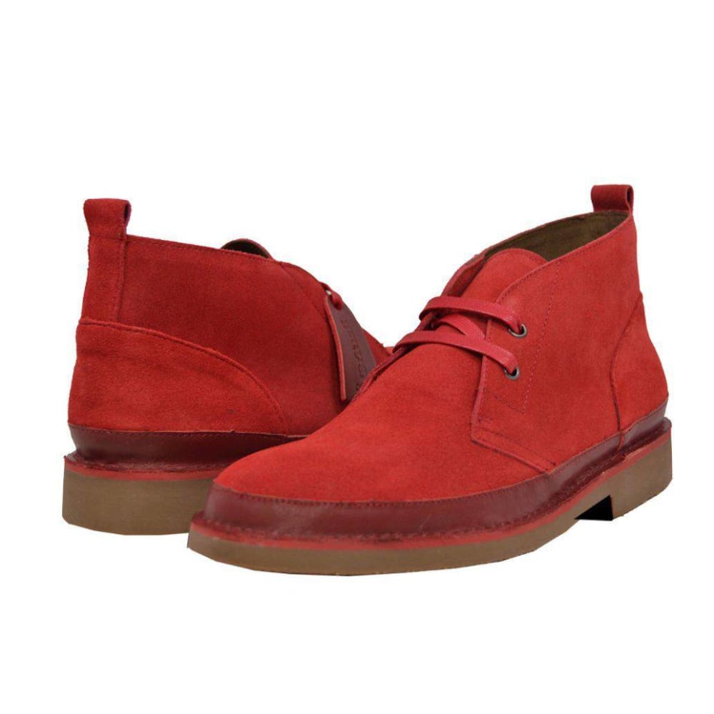 British Walkers Cambridge Men’s Suede and Leather Chukka Boots