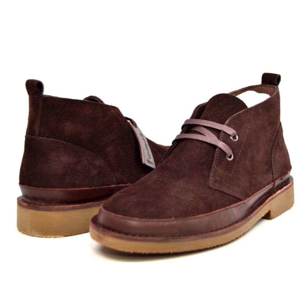 British Walkers Cambridge Men’s Suede and Leather Chukka Boots