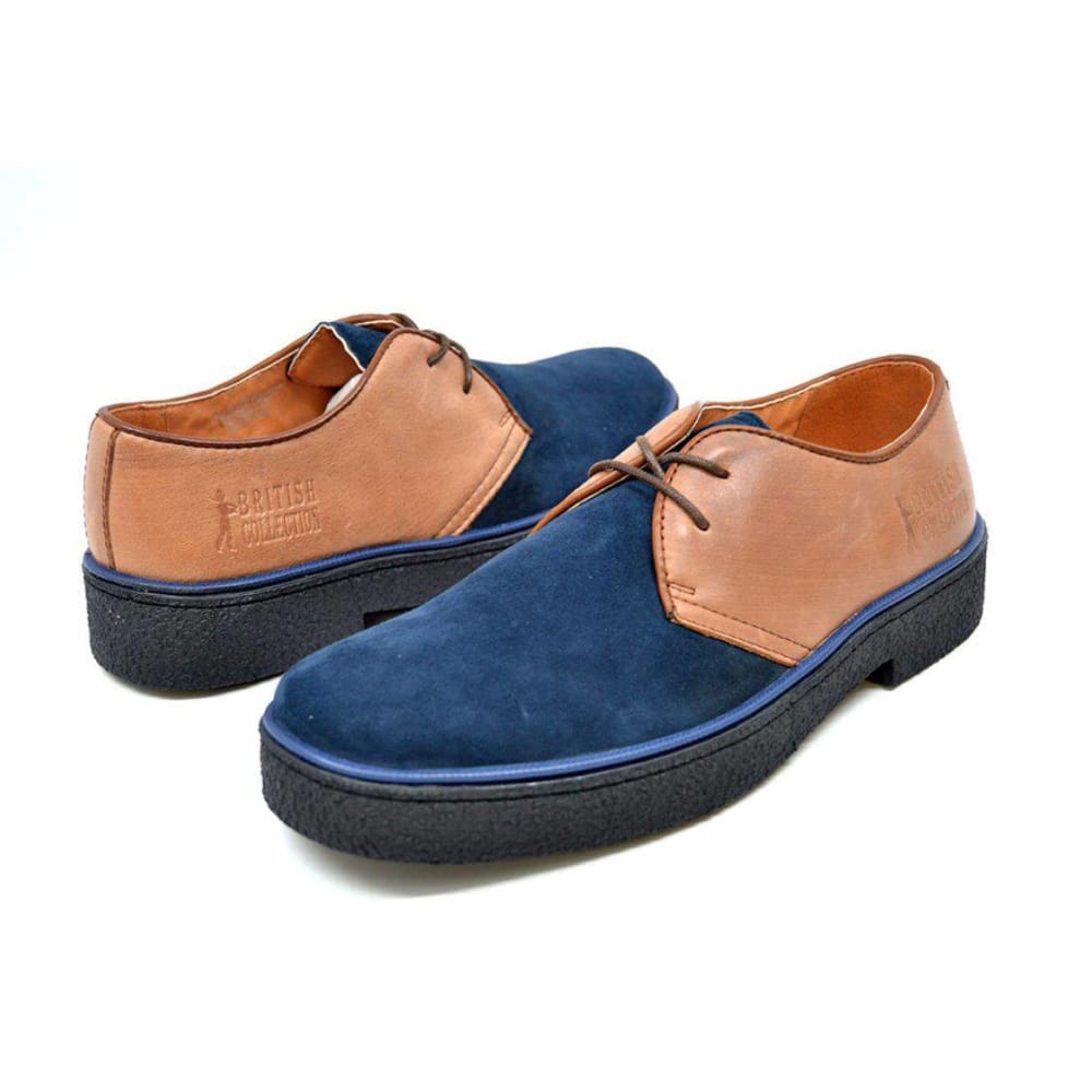 British Walkers Classic Playboy Mens Low Cut Oxford Shoes Legendary 80s Icon with Modern Street Luxury Style