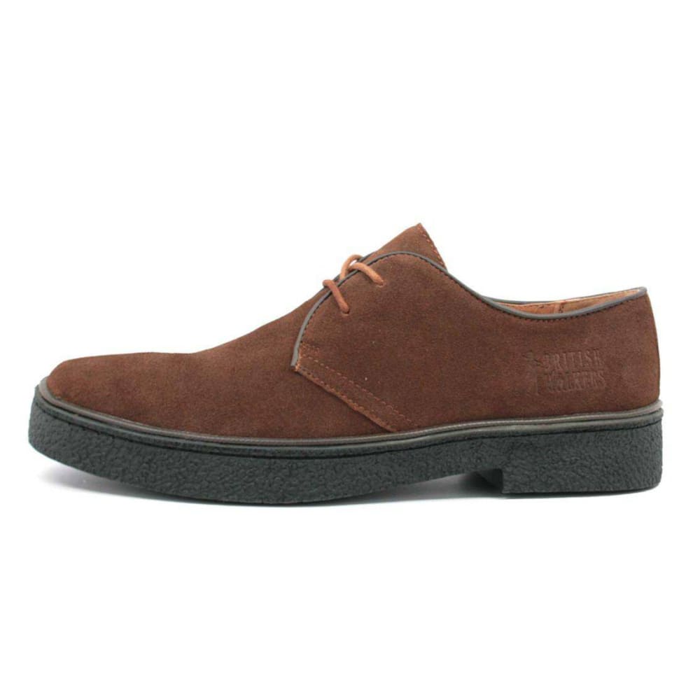 British Walkers Classic Playboy Mens Low Cut Oxford Shoes Legendary 80s Icon with Modern Street Luxury Style