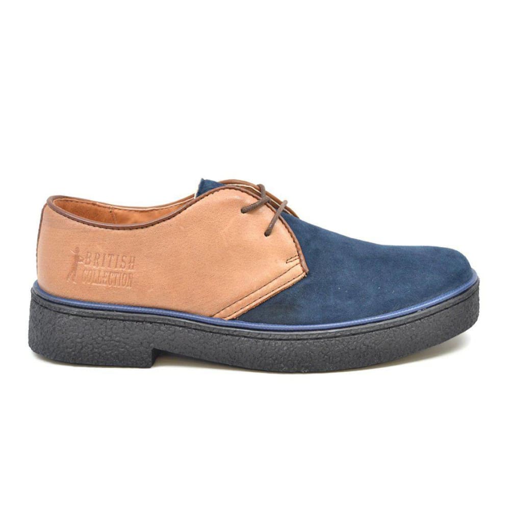 British Walkers Classic Playboy Mens Low Cut Oxford Shoes Legendary 80s Icon with Modern Street Luxury Style