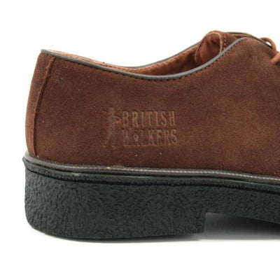 British Walkers Classic Playboy Mens Low Cut Oxford Shoes Legendary 80s Icon with Modern Street Luxury Style