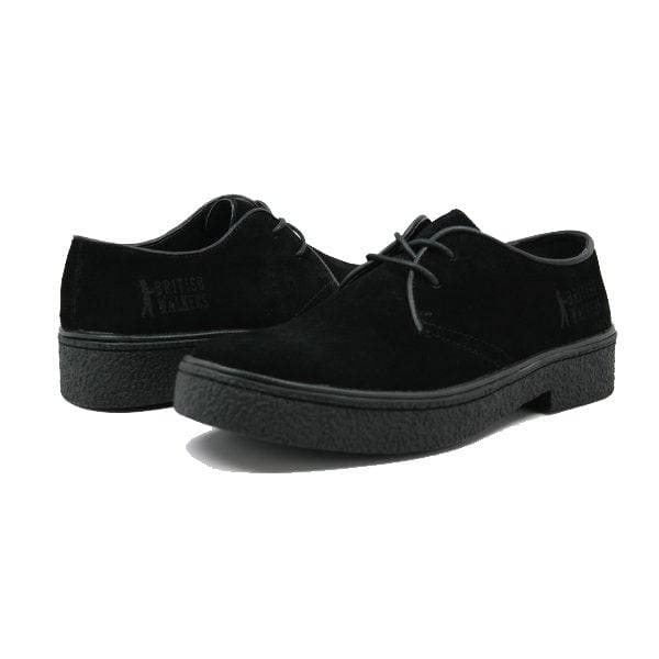 British Walkers Classic Playboy Mens Low Cut Oxford Shoes Legendary 80s Icon with Modern Street Luxury Style