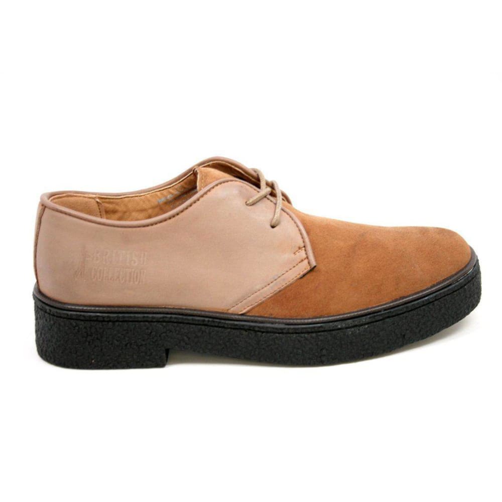 British Walkers Classic Playboy Mens Low Cut Oxford Shoes Legendary 80s Icon with Modern Street Luxury Style
