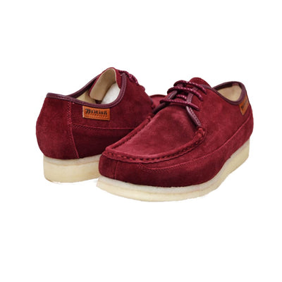 British Walkers Crown Low Top Men’s Suede Lace Up Crepe Sole Shoes