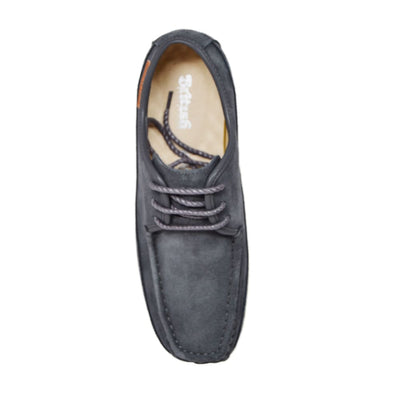 British Walkers Crown Low Top Men’s Suede Lace Up Crepe Sole Shoes
