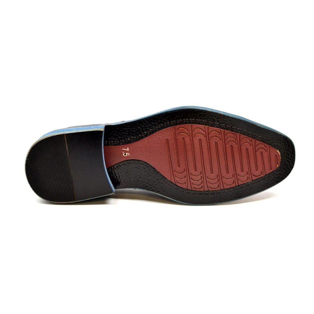 British Walkers Dolche Mens Ostrich Leather Slip On Shoes Exotic Luxury Style