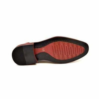 British Walkers Executive Men's Bordeaux Leather Professional Loafers