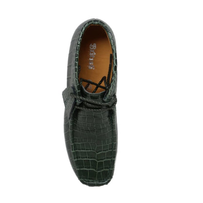 British Walkers Gators Men’s Alligator Leather High Top Chukka Boots