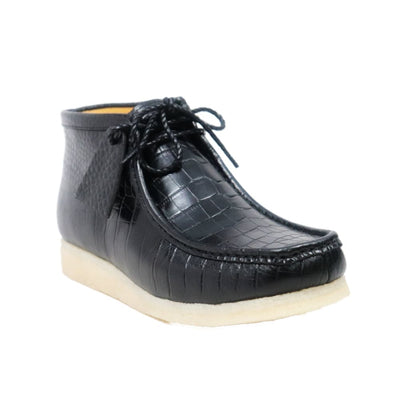 British Walkers Gators Men’s Alligator Leather High Top Chukka Boots