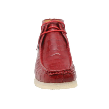 British Walkers Gators Men’s Alligator Leather High Top Chukka Boots