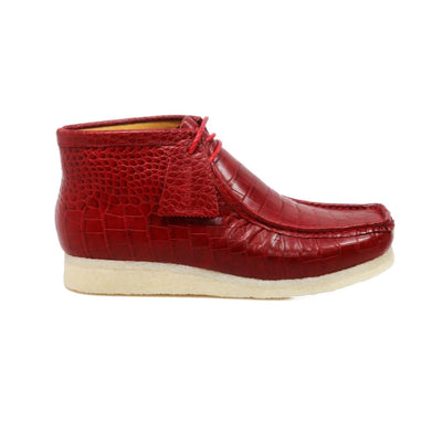 British Walkers Gators Men’s Alligator Leather High Top Chukka Boots