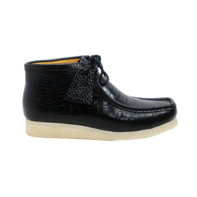 British Walkers Gators Men’s Alligator Leather High Top Chukka Boots
