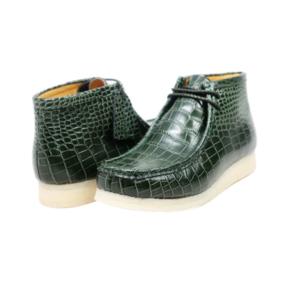 British Walkers Gators Men’s Alligator Leather High Top Chukka Boots