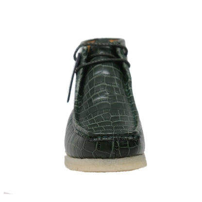 British Walkers Gators Men’s Alligator Leather High Top Chukka Boots