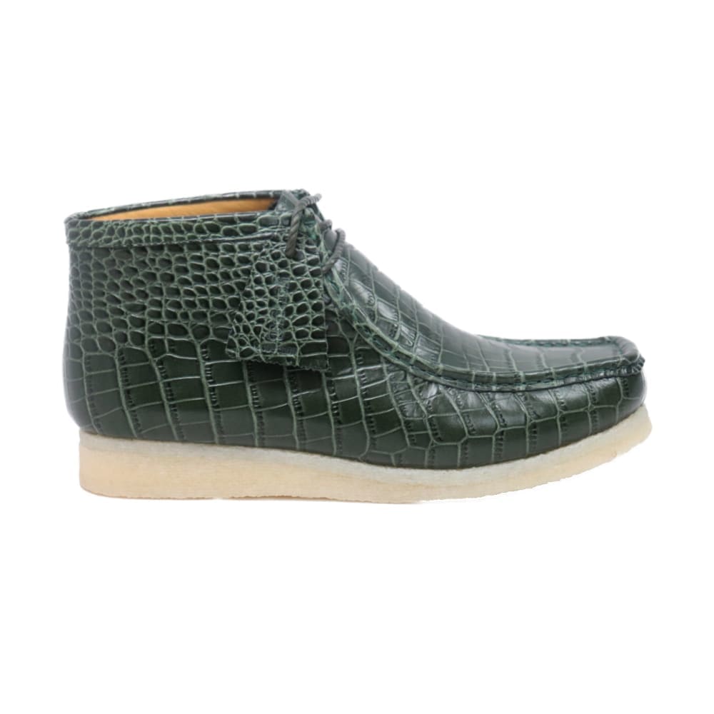 British Walkers Gators Men’s Alligator Leather High Top Chukka Boots