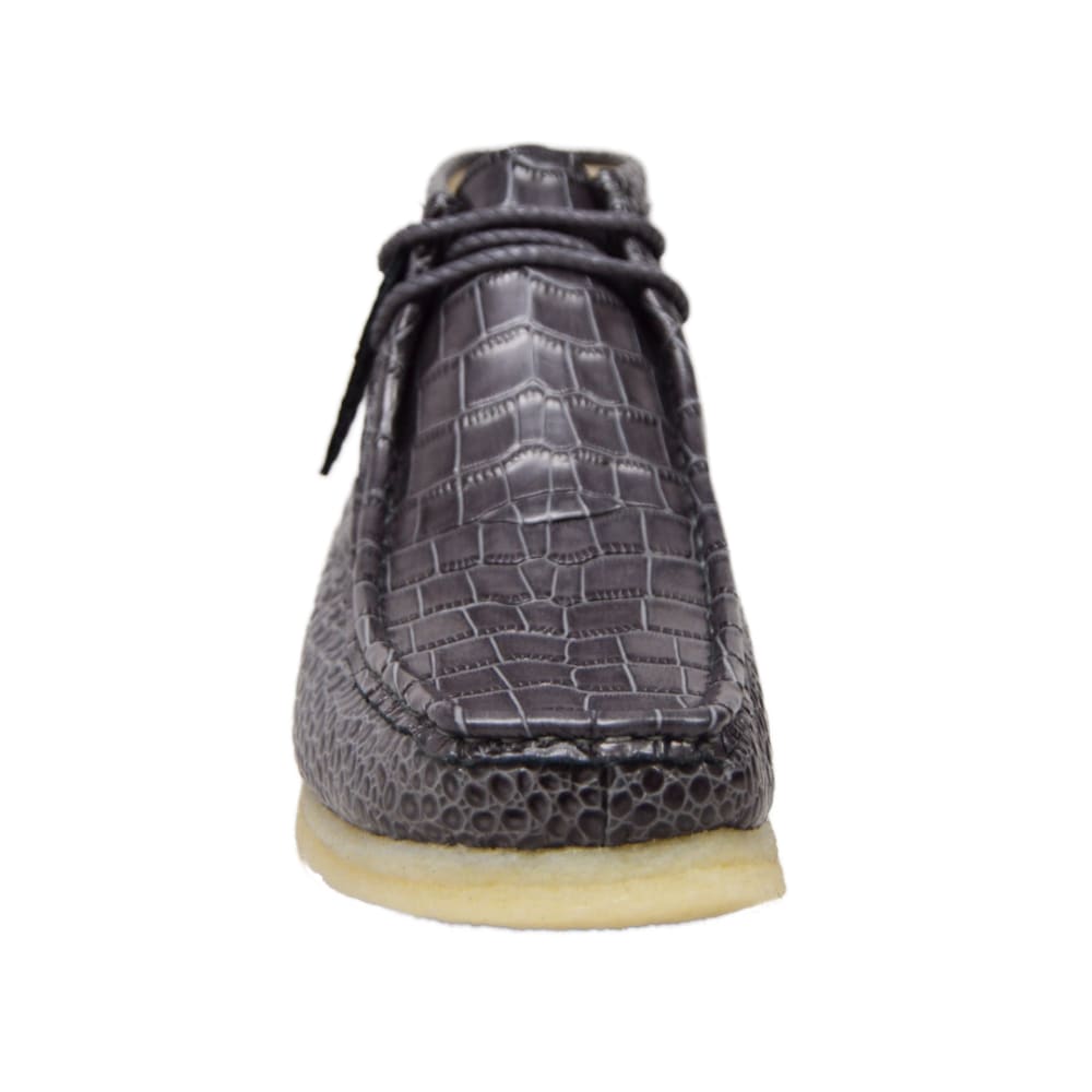 British Walkers Gators Men’s Gray Alligator Leather Limited Edition Chukka Boots