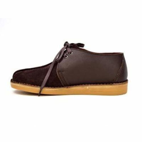 British Walkers Kingston Men’s Brown SplitToe Leather & Suede Shoes – Handcrafted Heritage Classic with Modern Everyday Sophistication