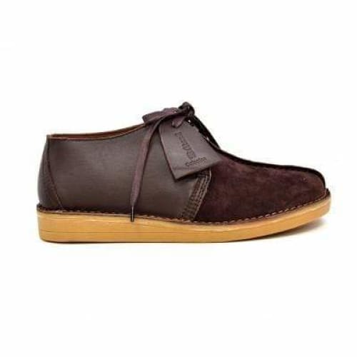 British Walkers Kingston Men’s Brown SplitToe Leather & Suede Shoes – Handcrafted Heritage Classic with Modern Everyday Sophistication