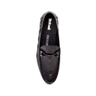 British Walkers Leon Men's Leather Slip On Loafers