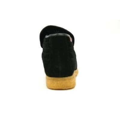 British Walkers Liberty Men's Black Suede Slip On Chukka Boots