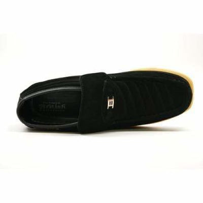 British Walkers Liberty Men's Black Suede Slip On Chukka Boots