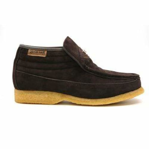 British Walkers Liberty Men's Brown Suede Slip On Chukka Boots