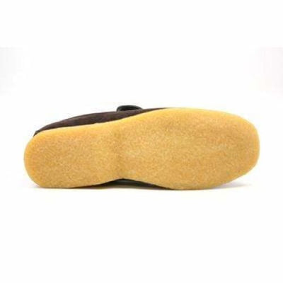 British Walkers Liberty Men's Brown Suede Slip On Chukka Boots