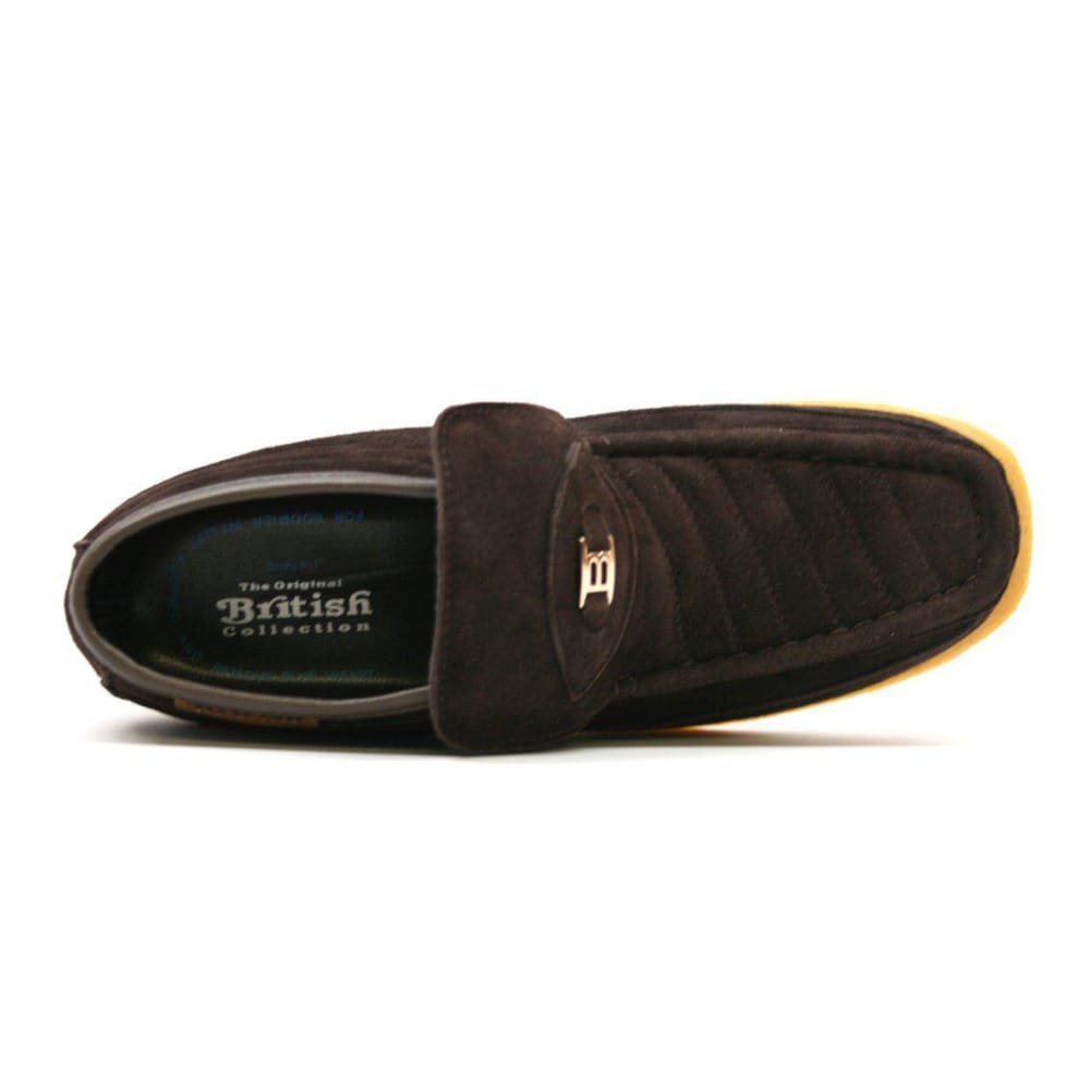 British Walkers Liberty Men's Suede Slip On Chukka Boots