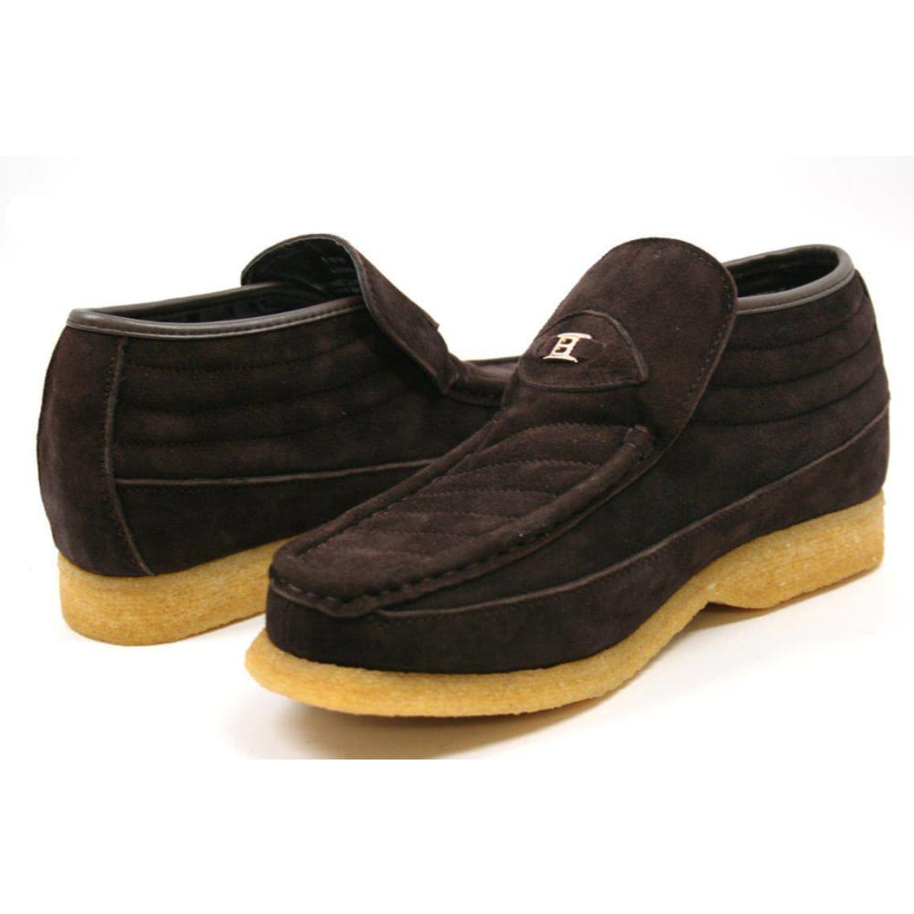 British Walkers Liberty Men's Suede Slip On Chukka Boots