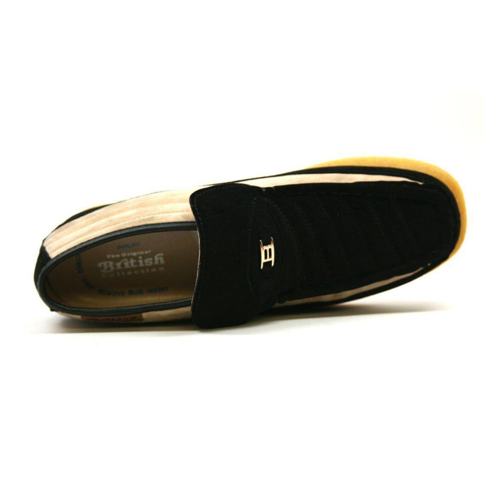 British Walkers Liberty Men's Suede Slip On Chukka Boots