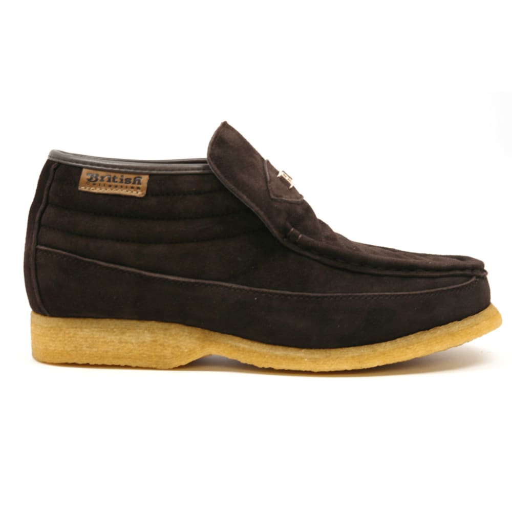 British Walkers Liberty Men's Suede Slip On Chukka Boots