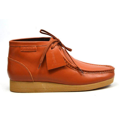British Walkers New Castle Men's Classic All Leather Moc Toe Chukka Boot