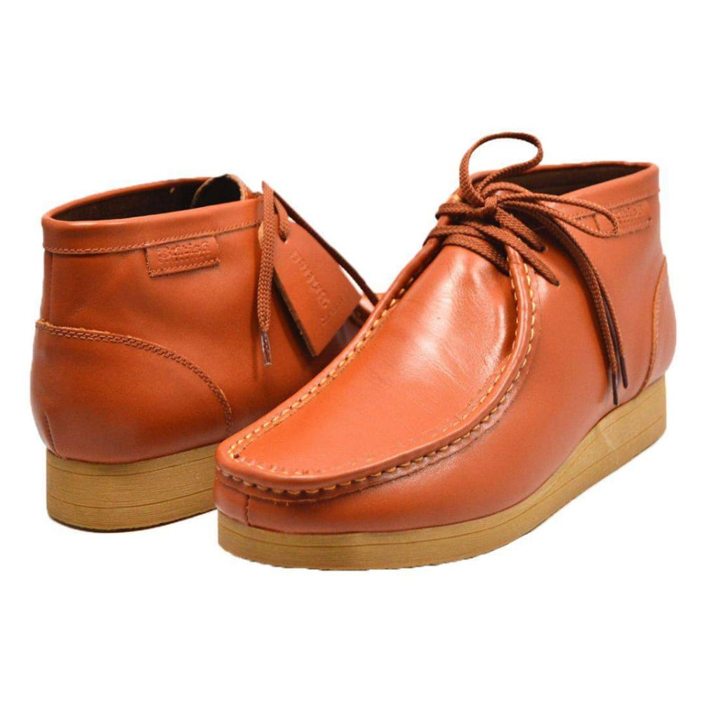 British Walkers New Castle Men's Classic All Leather Moc Toe Chukka Boot
