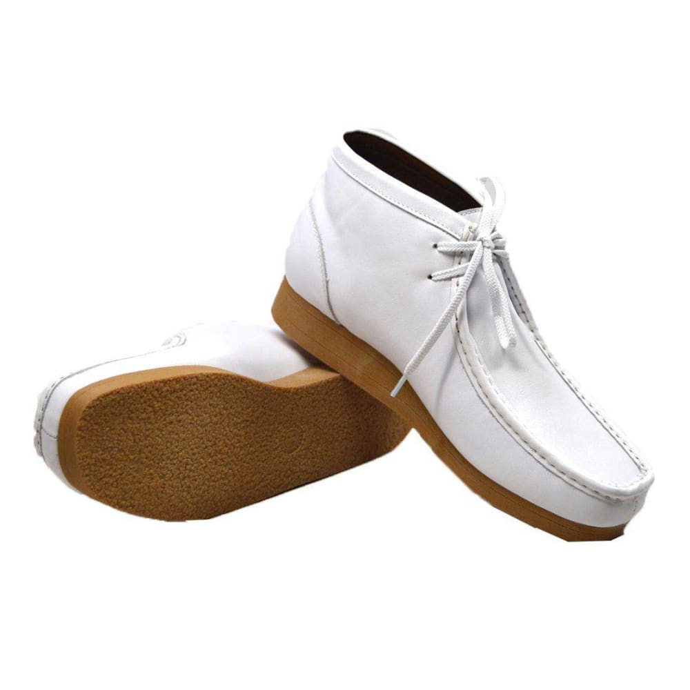 British Walkers New Castle Men's Classic All Leather Moc Toe Chukka Boot