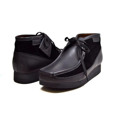 British Walkers New Castle Men's Classic Moc Toe Leather and Suede Chukka Boots