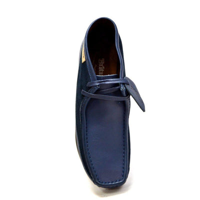 British Walkers New Castle Men's Classic Moc Toe Leather and Suede Chukka Boots