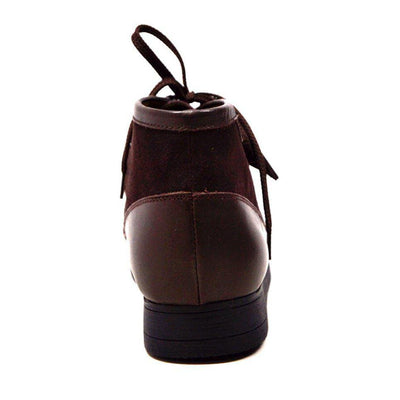 British Walkers New Castle Men's Classic Moc Toe Leather and Suede Chukka Boots