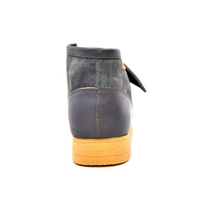 British Walkers New Castle Men's Classic Moc Toe Leather and Suede Chukka Boots
