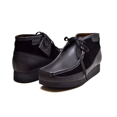 British Walkers New Castle Men's Classic Moc Toe Leather and Suede Chukka Boots