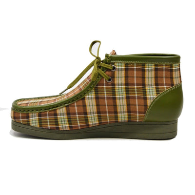 British Walkers New Castle Men's Limited Edition Multicolor Plaid Chukka Boot
