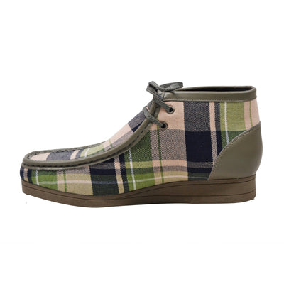 British Walkers New Castle Men's Limited Edition Multicolor Plaid Chukka Boot