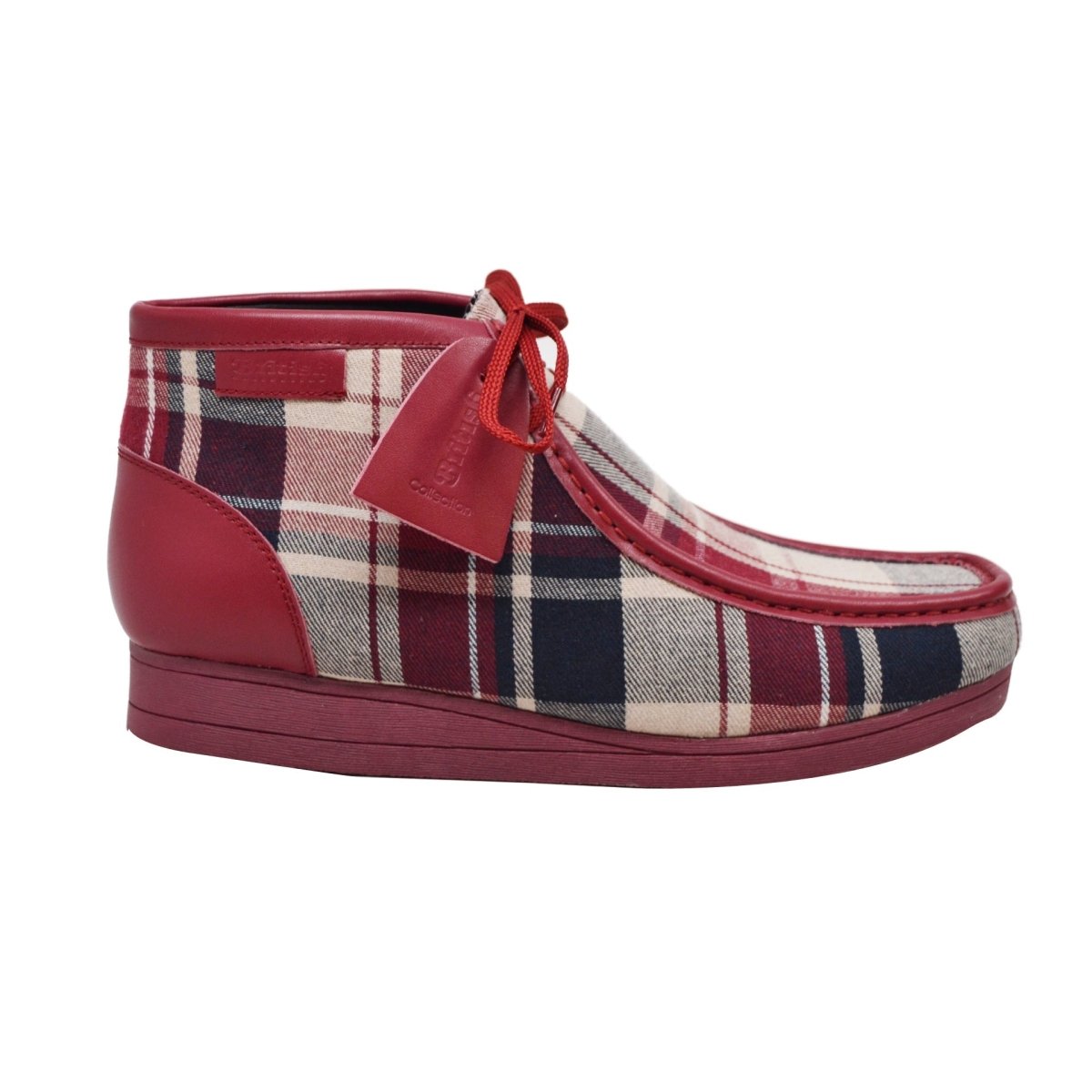 British Walkers New Castle Men's Limited Edition Multicolor Plaid Chukka Boot