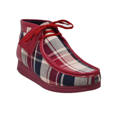 British Walkers New Castle Men's Limited Edition Multicolor Plaid Chukka Boot