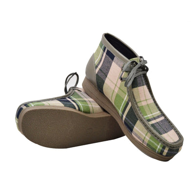 British Walkers New Castle Men's Limited Edition Multicolor Plaid Chukka Boot