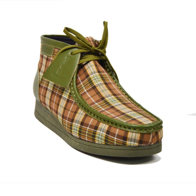 British Walkers New Castle Men's Limited Edition Multicolor Plaid Chukka Boot